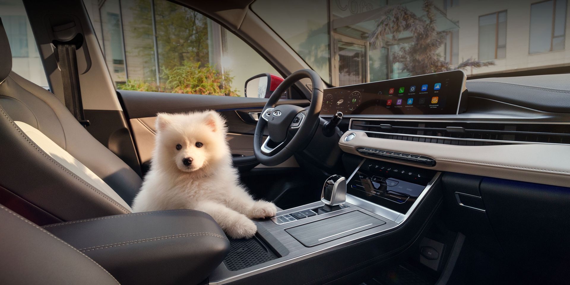 Стильді екі түсті интерьер 