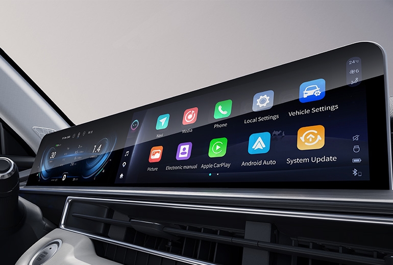 Қос экранды панель 2*10.2" 